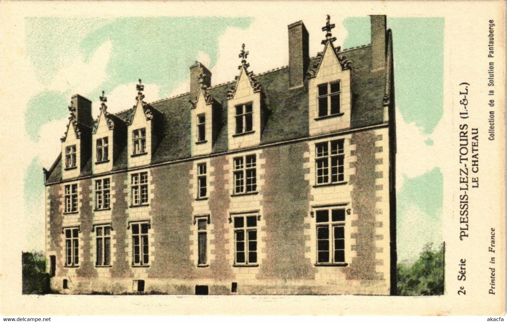 CPA PLESSIS-lez-TOURS - Le Chateau (227161) - La Riche