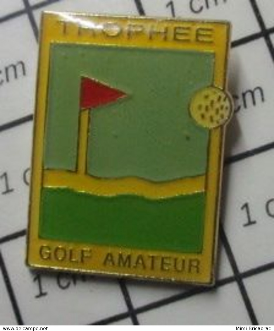 810H Pin's Pins / Beau Et Rare / SPORTS / GOLF TROPHEE AMATEUR - Golf
