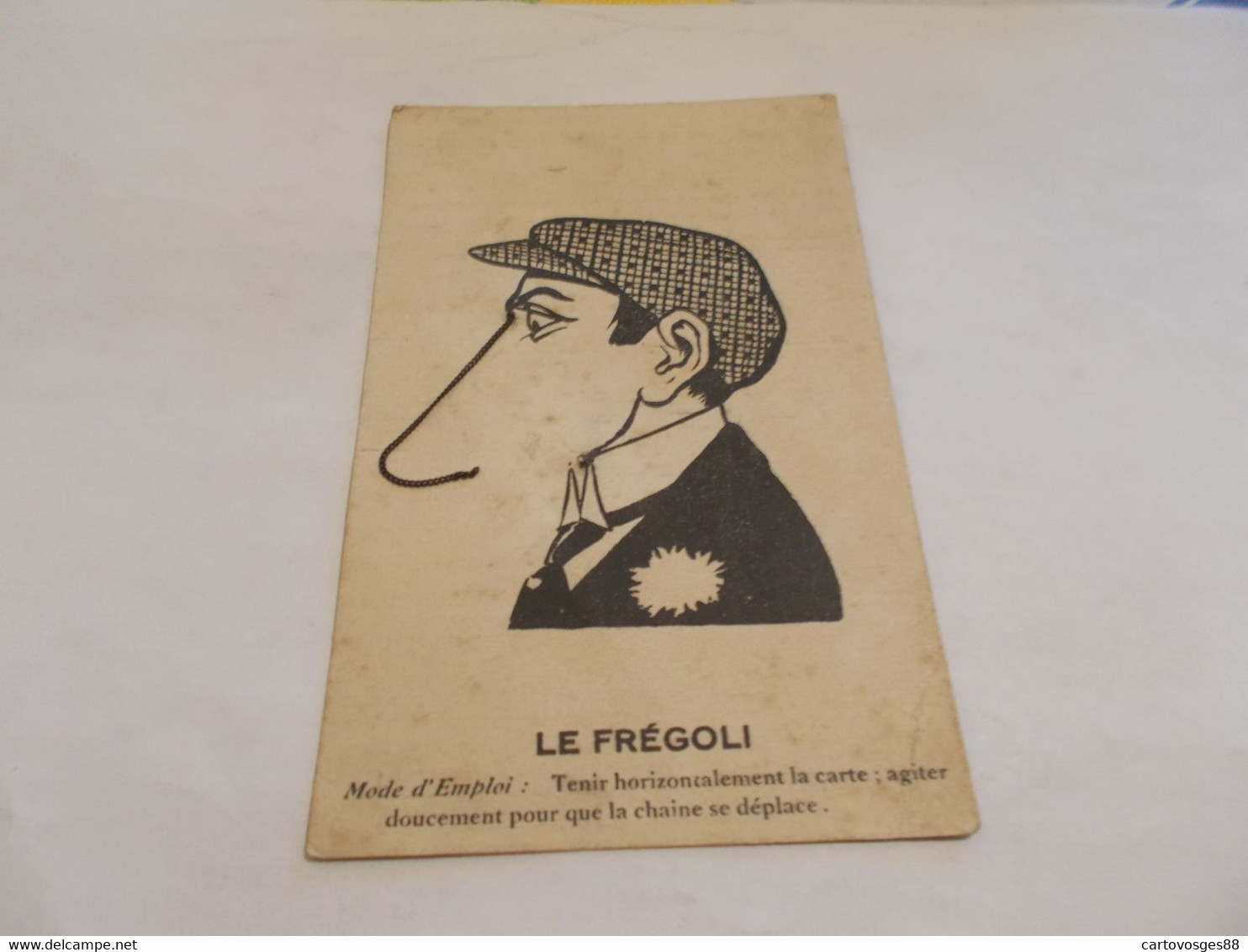 CARTE FANTAISIE A SYSTEME  LE FREGOLI - Cartoline Con Meccanismi