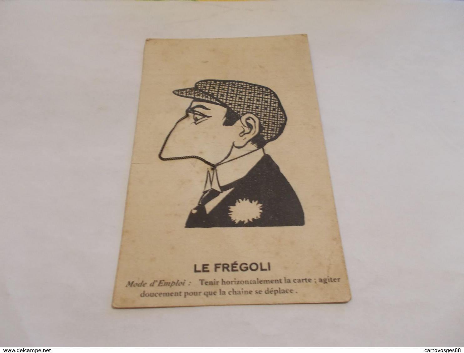 CARTE FANTAISIE A SYSTEME  LE FREGOLI - Cartoline Con Meccanismi