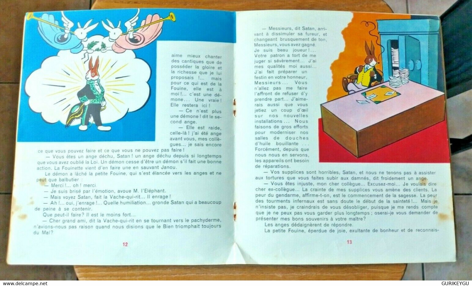 AU PARADIS DES ANIMAUX N° 10 La Vache Qui Rit Alain Saint Ogan EO 1956 - Sagédition