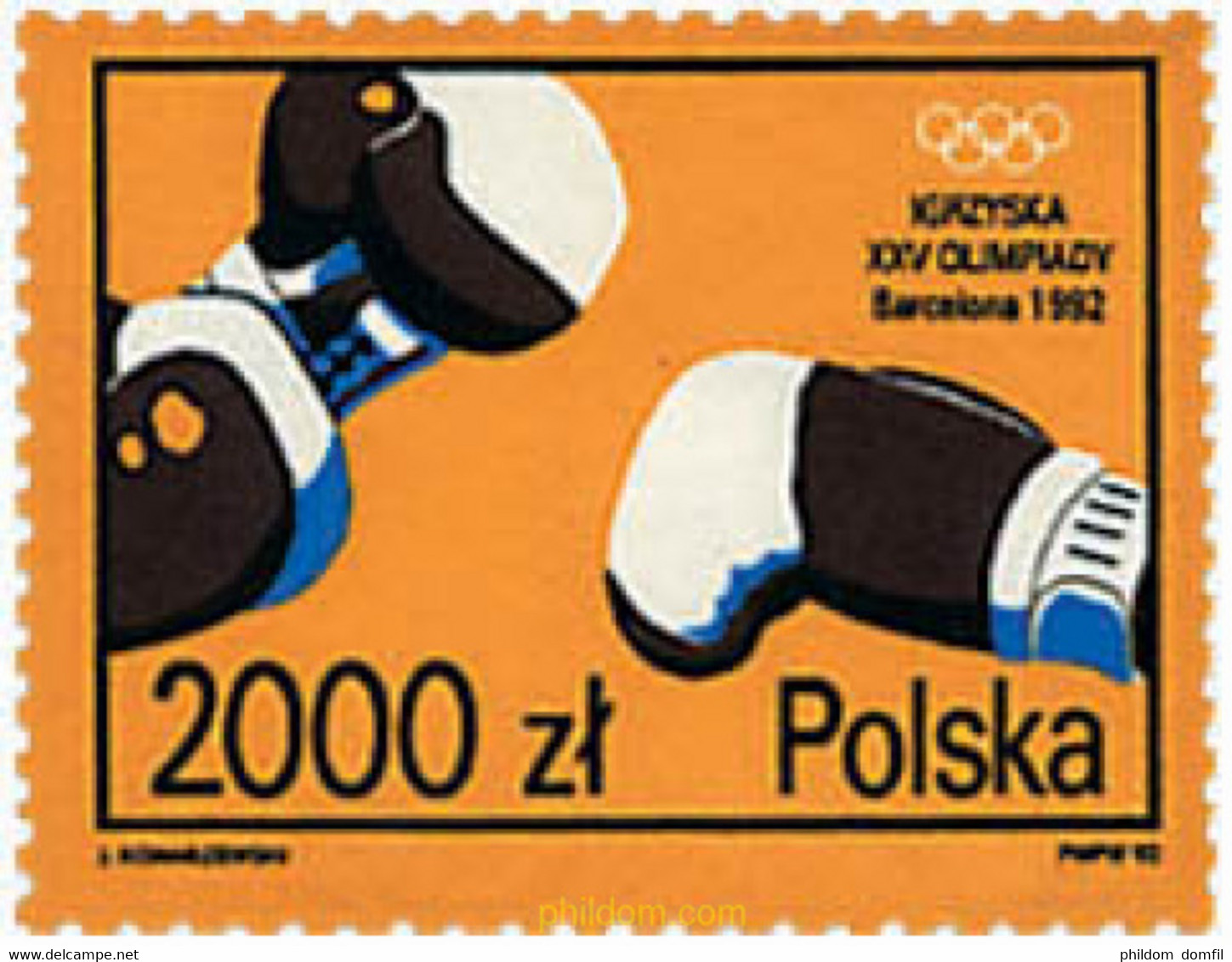 243370 MNH POLONIA 1992 25 JUEGOS OLIMPICOS VERANO BARCELONA 1992 - Unclassified