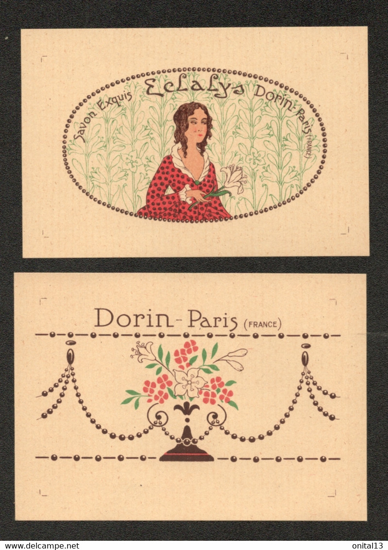 ETIQUETTE / ECLALYS SAVON EXQUIS  / DORIN PARIS   D1417 - Labels