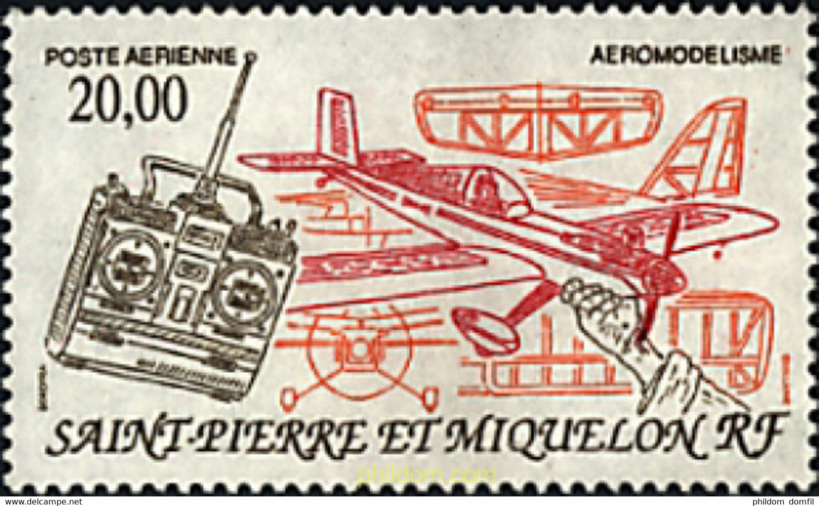 68476 MNH SAN PEDRO Y MIQUELON 1992 AEROMODELISMO - Used Stamps