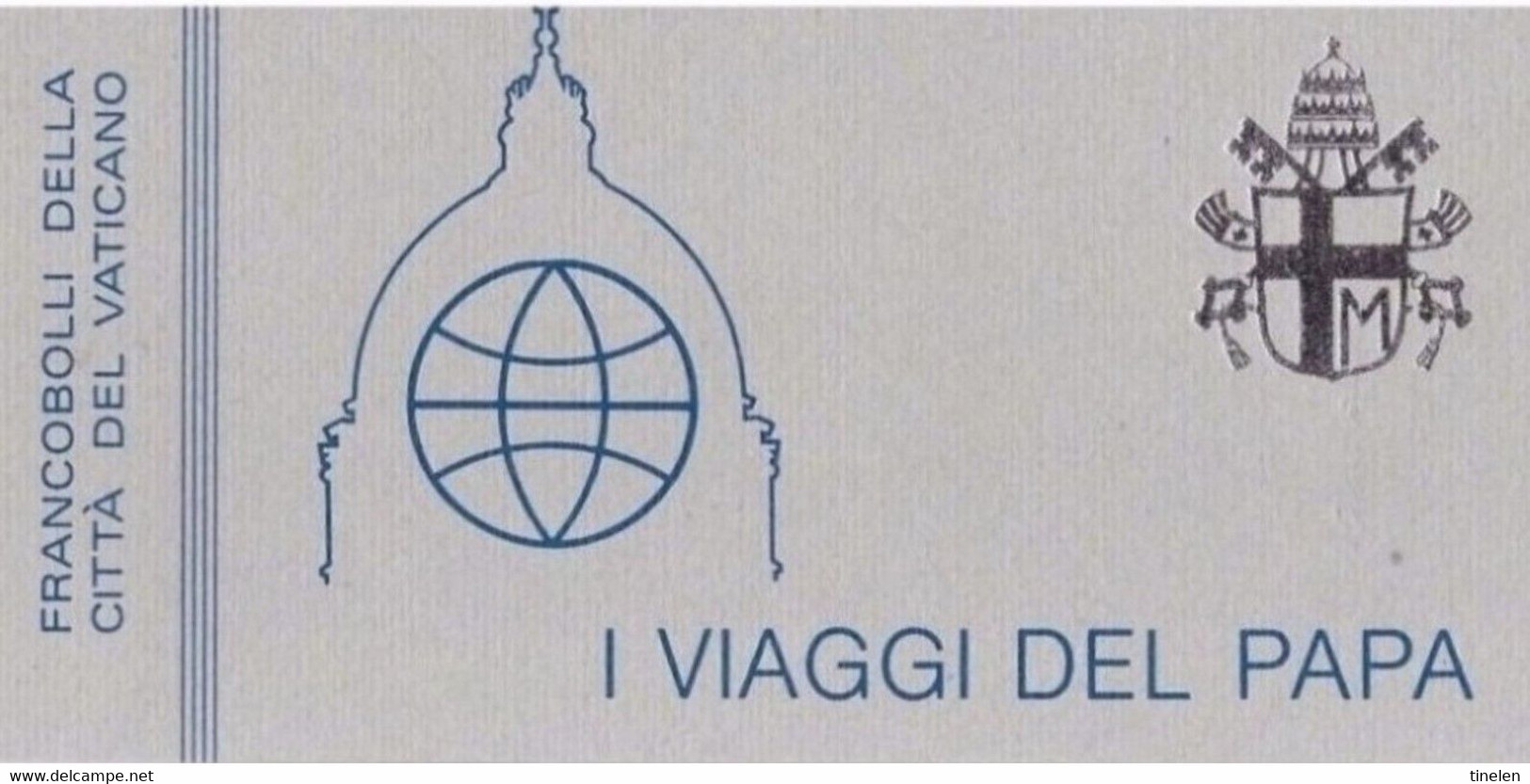 VATICANO VATIKAN VATICAN 1985 VIAGGI PAPA GIOVANNI PAOLO II LIBRETTO - Markenheftchen