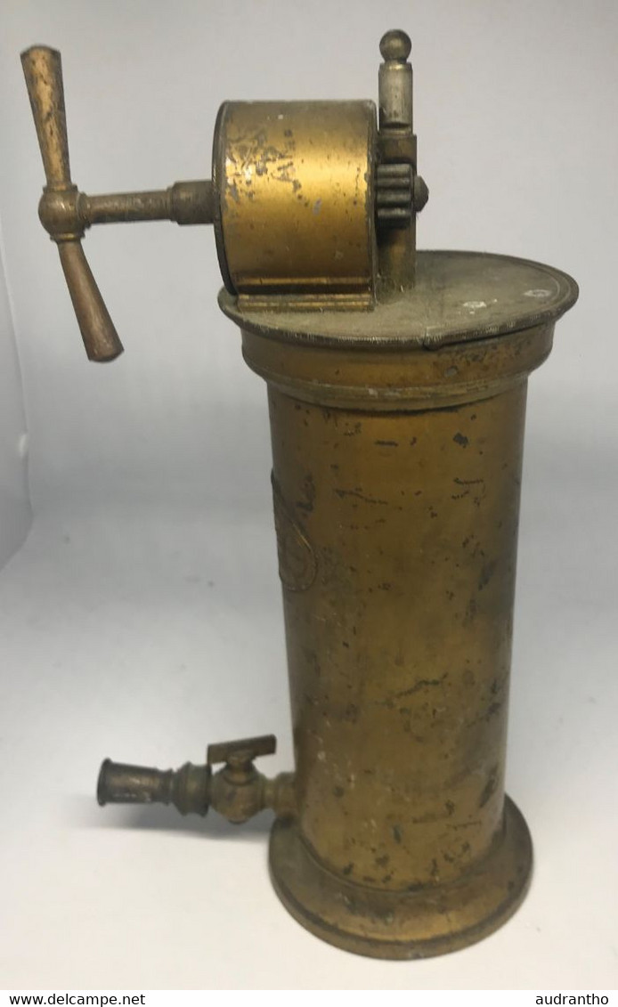 Objet De Curiosité - Ancien Appareil Médical Gynécologique - Irrigateur Pour Vagin Du Docteur Eguisier - Gynécologie - Medical & Dental Equipment