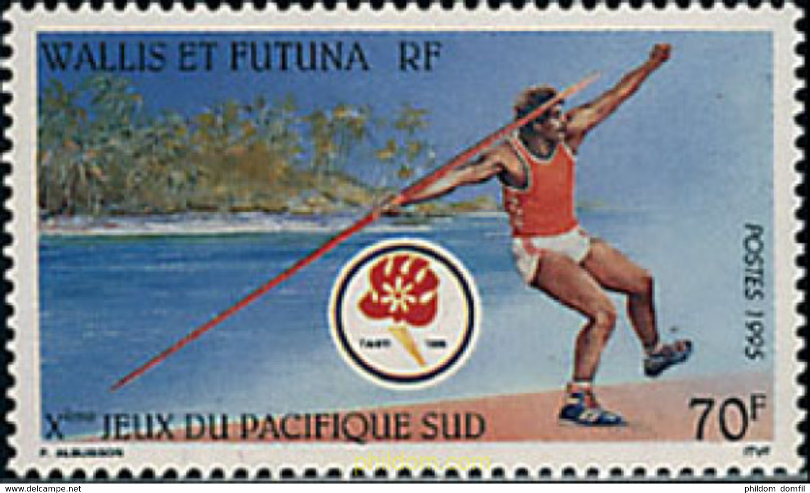 36751 MNH WALLIS Y FUTUNA 1995 10 JUEGOS DEL PACIFICO SUR EN TAHITI - Used Stamps