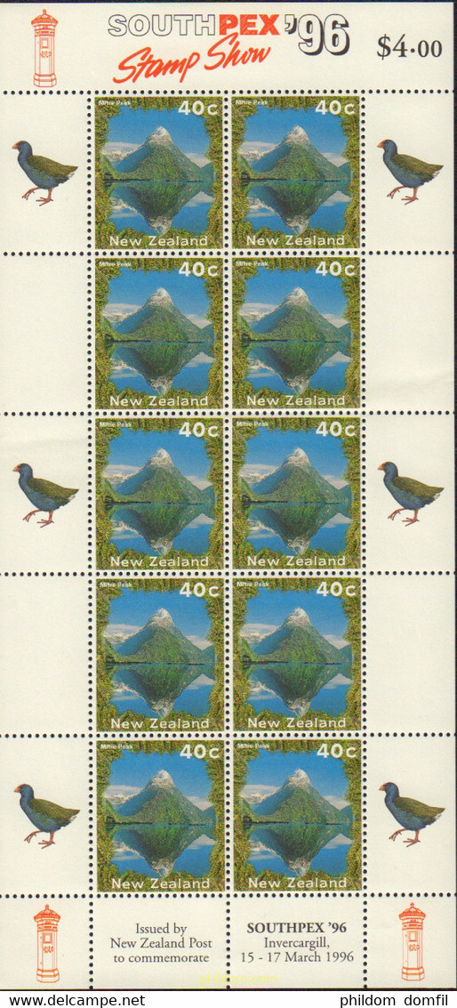 368807 MNH NUEVA ZELANDA 1995 SERIE BASICA. PAISAJES - Variétés Et Curiosités