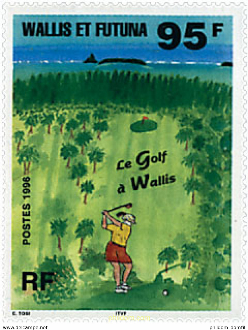 37437 MNH WALLIS Y FUTUNA 1996 GOLF EN WALLIS Y FUTUNA - Usati