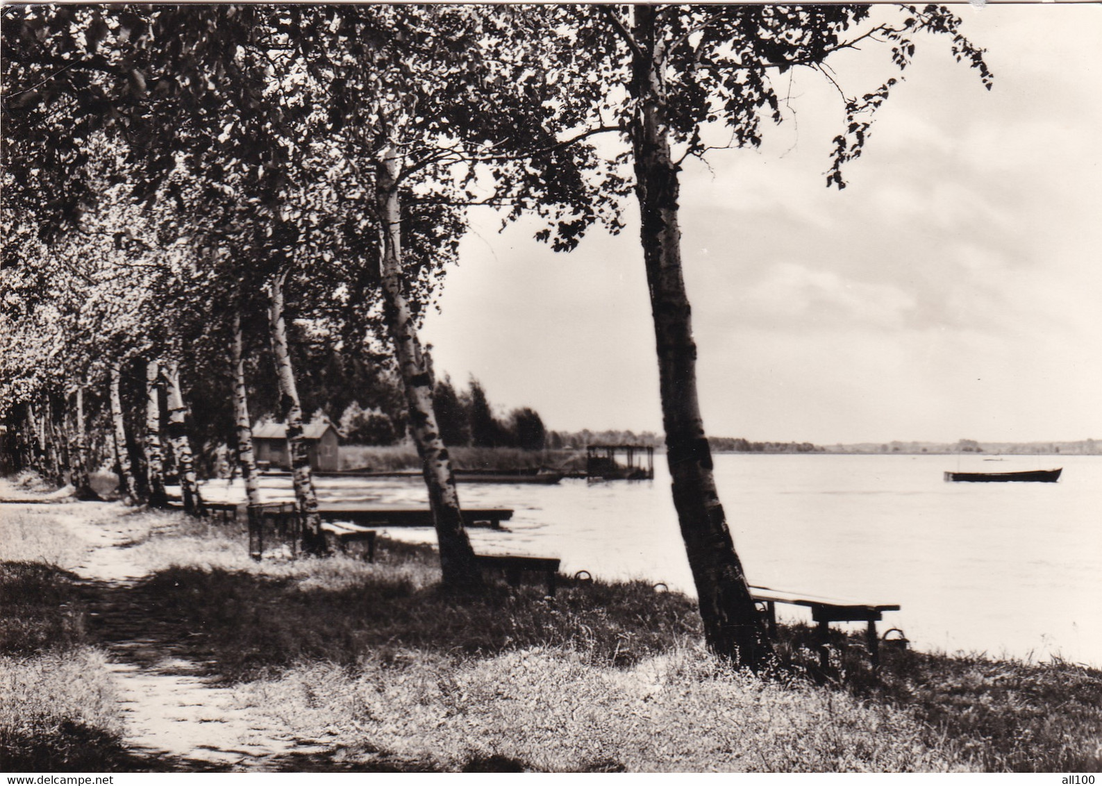 A21274 - RANGSDORF Seepromenade Germany Deutschland Post Card Unused Lake - Rangsdorf