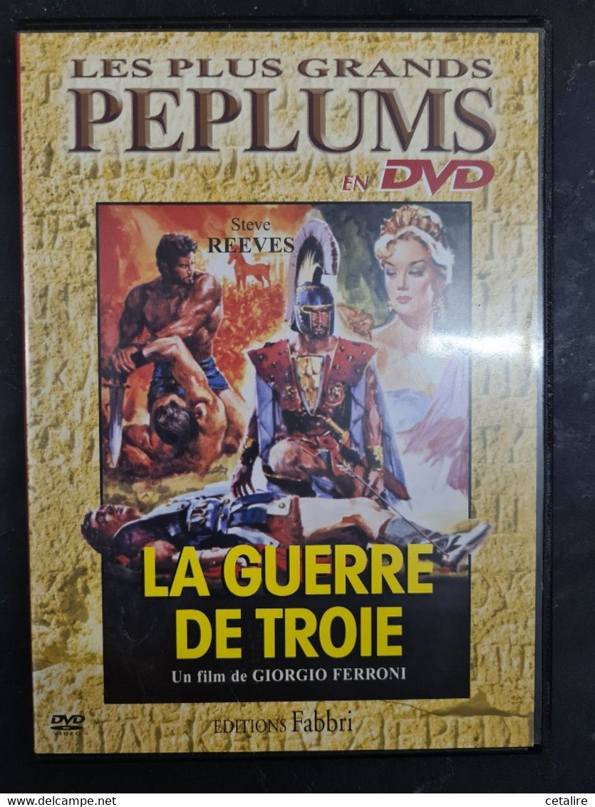 Dvd La Guerre De Troie +++COMME NEUF +++ LIVRAISON GRATUITE+++ - Historia