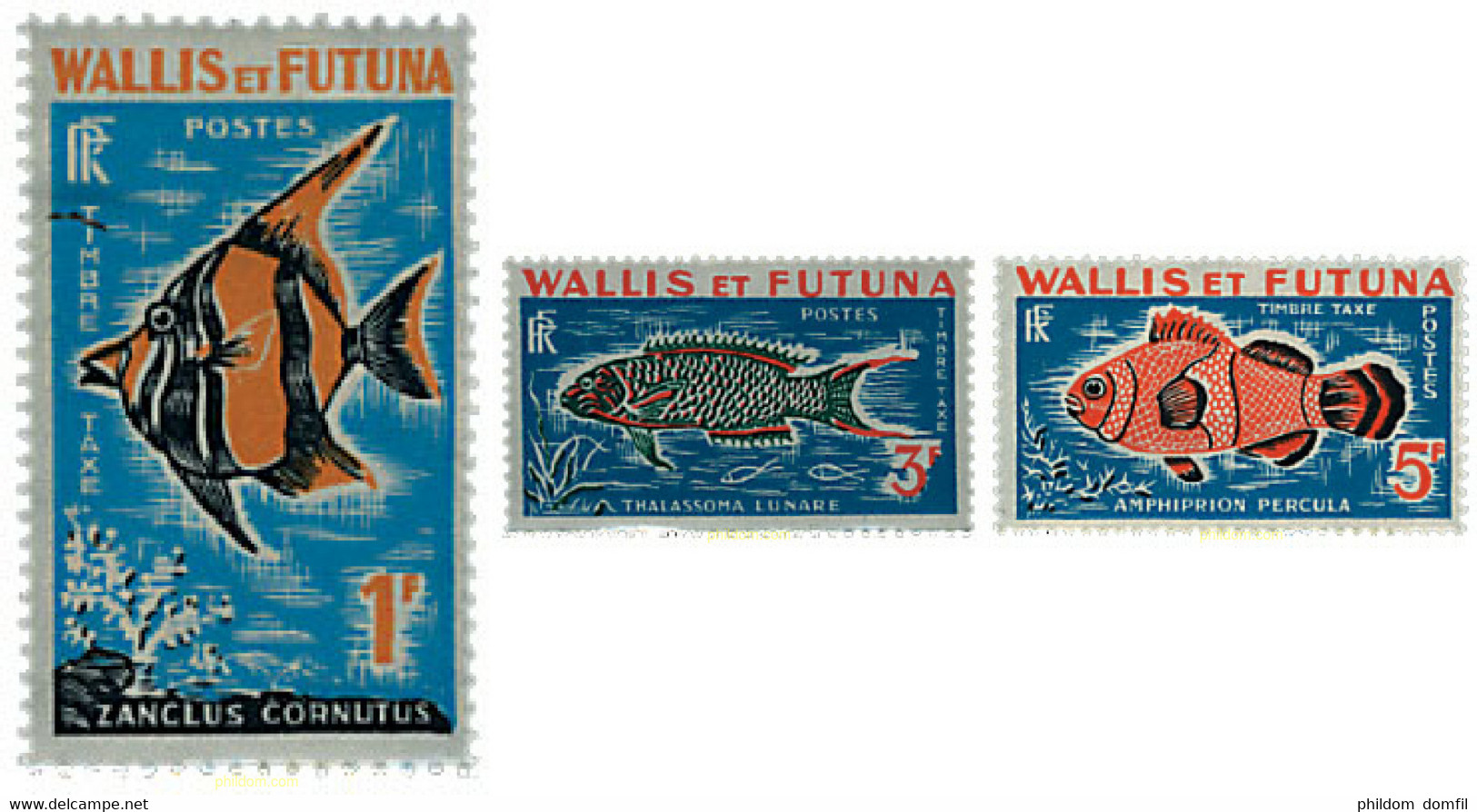 36766 MNH WALLIS Y FUTUNA 1963 PECES - Usati