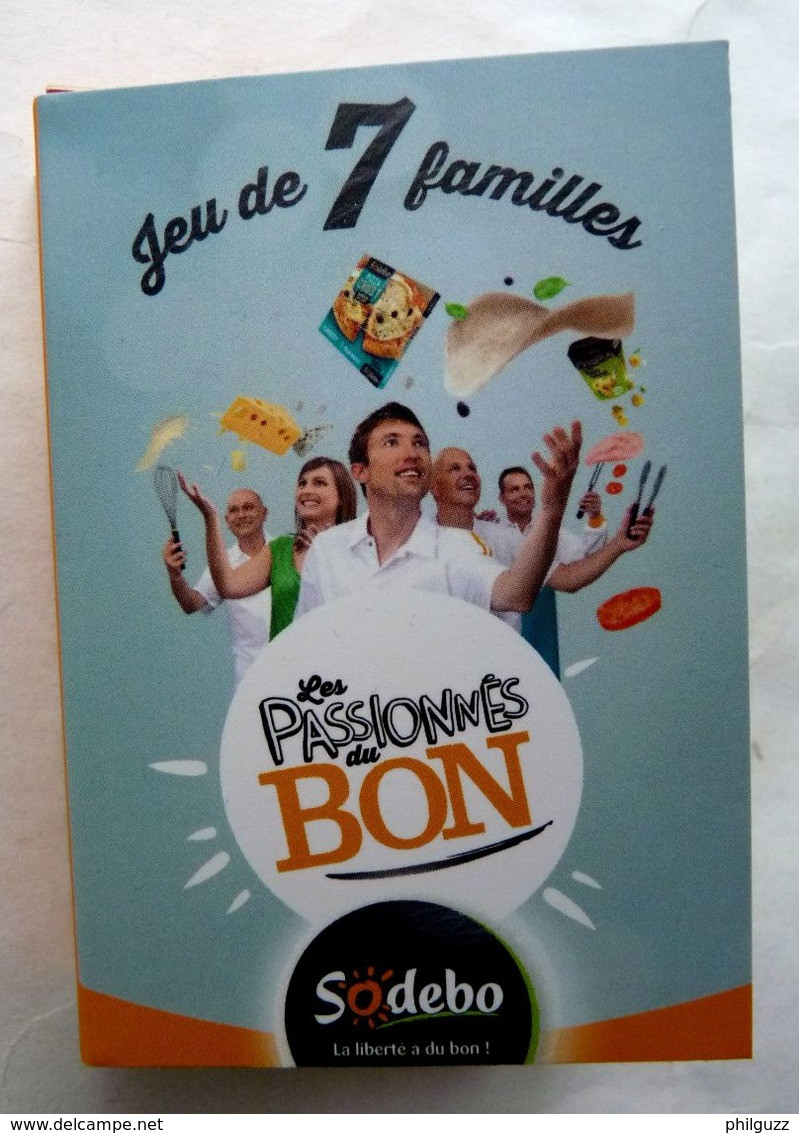 JEU DE CARTES 7 FAMILLES Publicitaire  SODEBO - Beelden - Hars