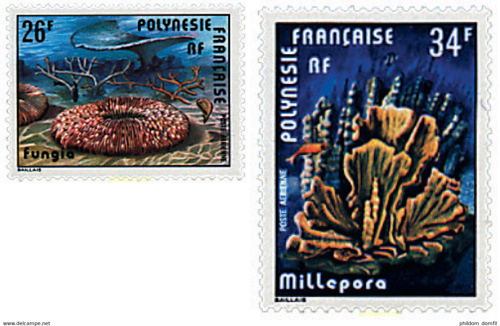 43577 MNH POLINESIA FRANCESA 1978 CORALES - Usados