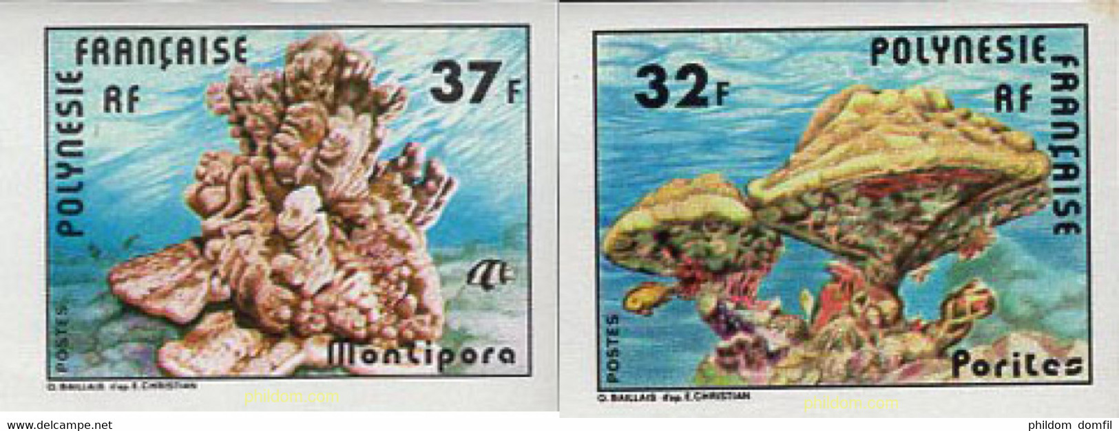 673504 MNH POLINESIA FRANCESA 1979 CORALES - Oblitérés