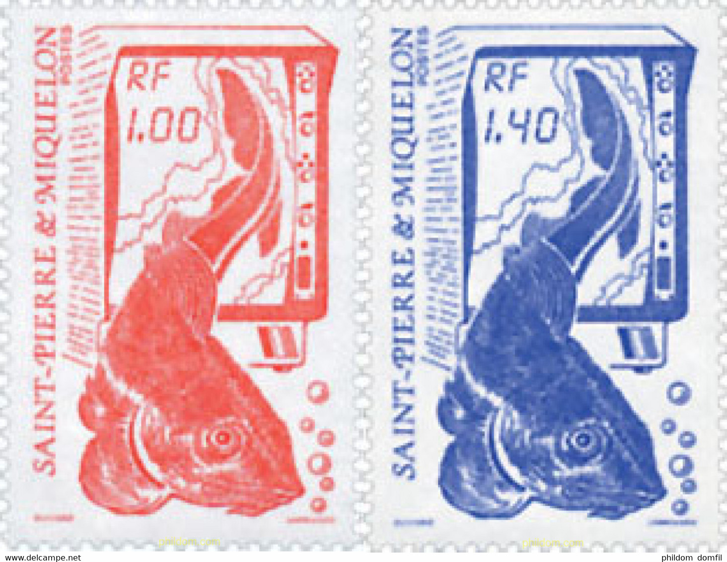 36490 MNH SAN PEDRO Y MIQUELON 1986 PECES - Used Stamps