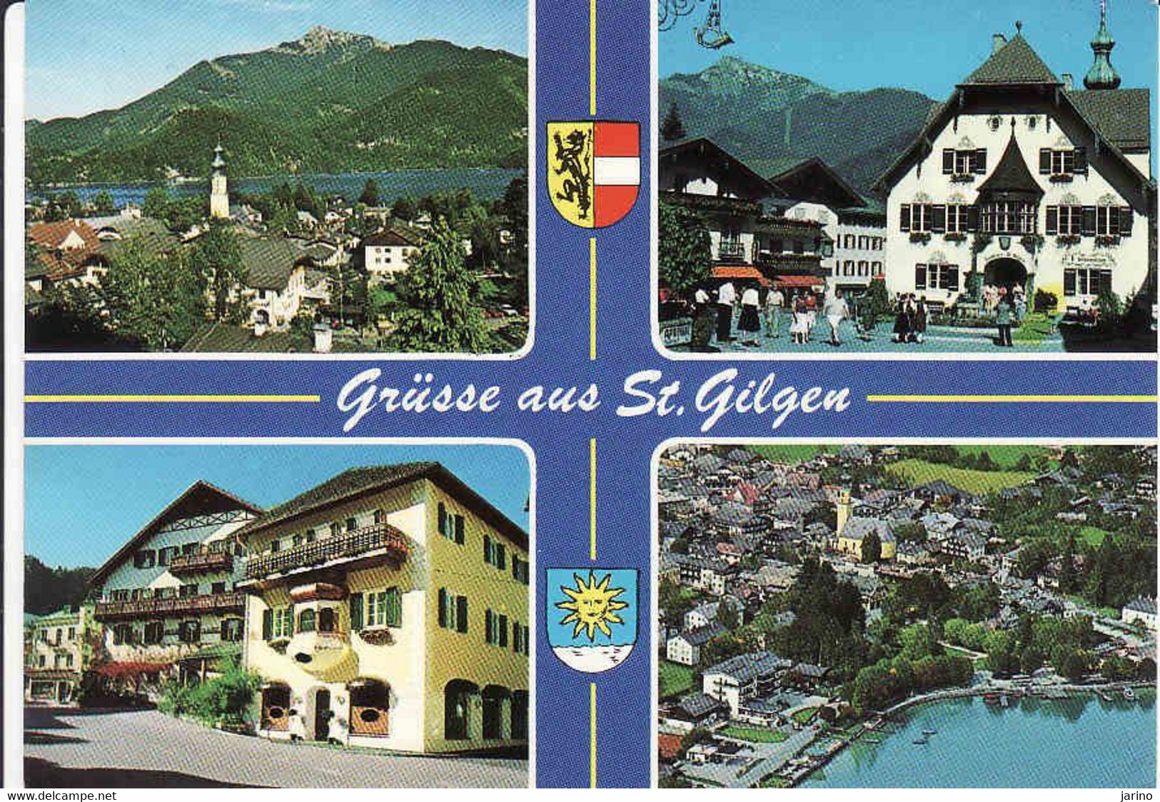 Austria, Salzburg, St. Gilgen, Bezirk Salzburg-Land, Used 1989 - St. Gilgen