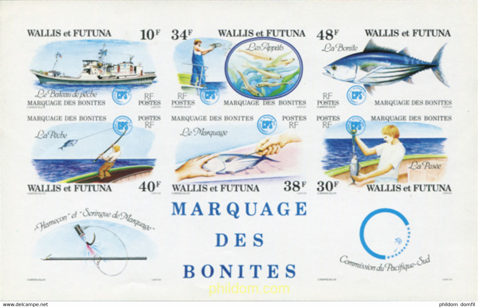 119108 MNH WALLIS Y FUTUNA 1979 MARCA DEL BONITO - Used Stamps