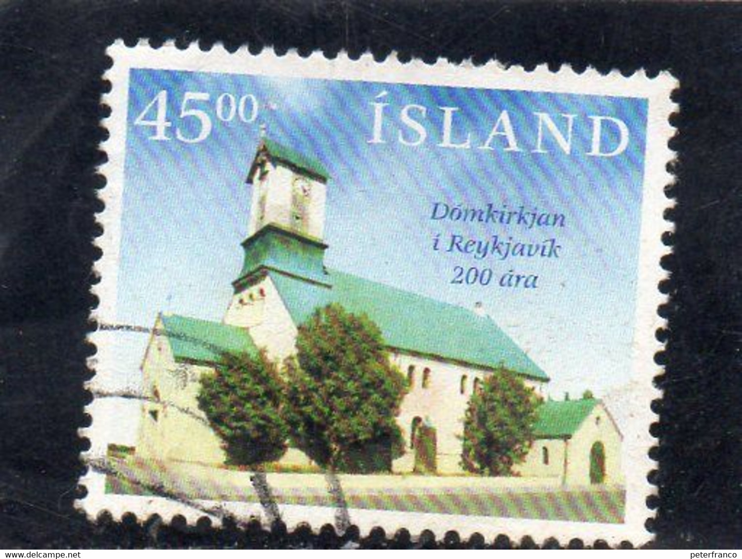 MEN - 1996 Islanda - Chiesa Di Reykiavik - Oblitérés