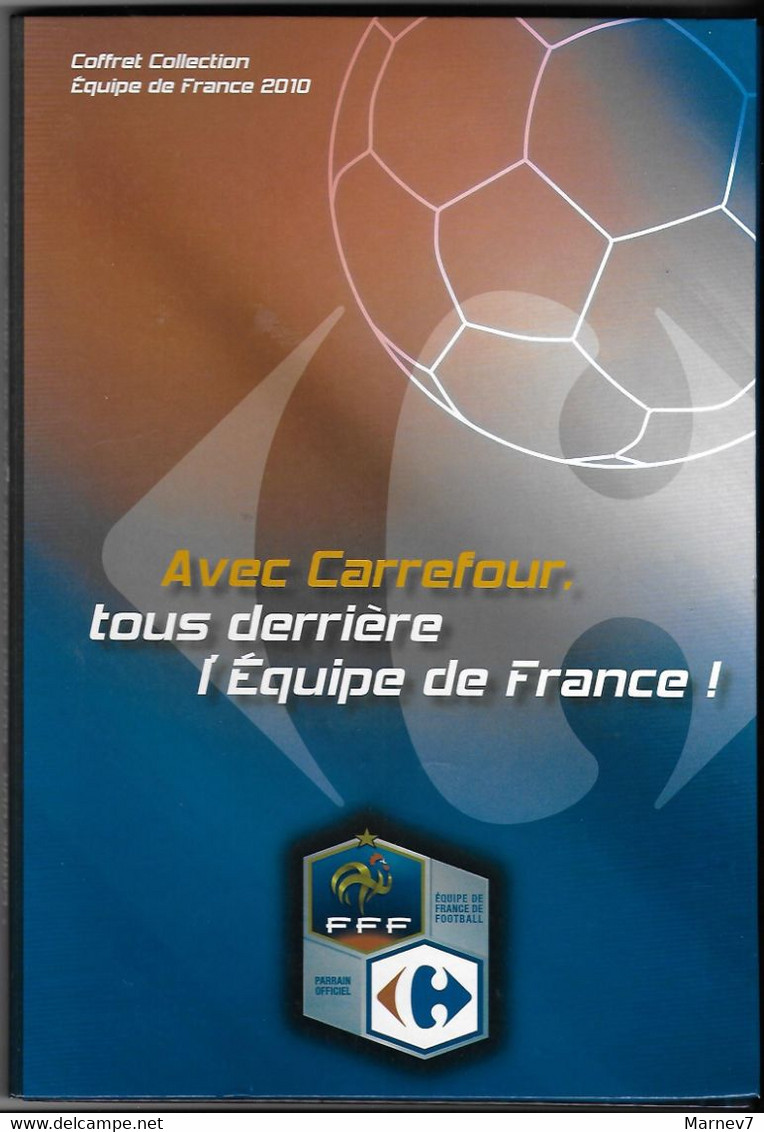 Coffret Collection Complète 23 Magnets Equipe France 2010  Football - Carrefour - Avec Notice Explicative De 8 Pages - - Sports