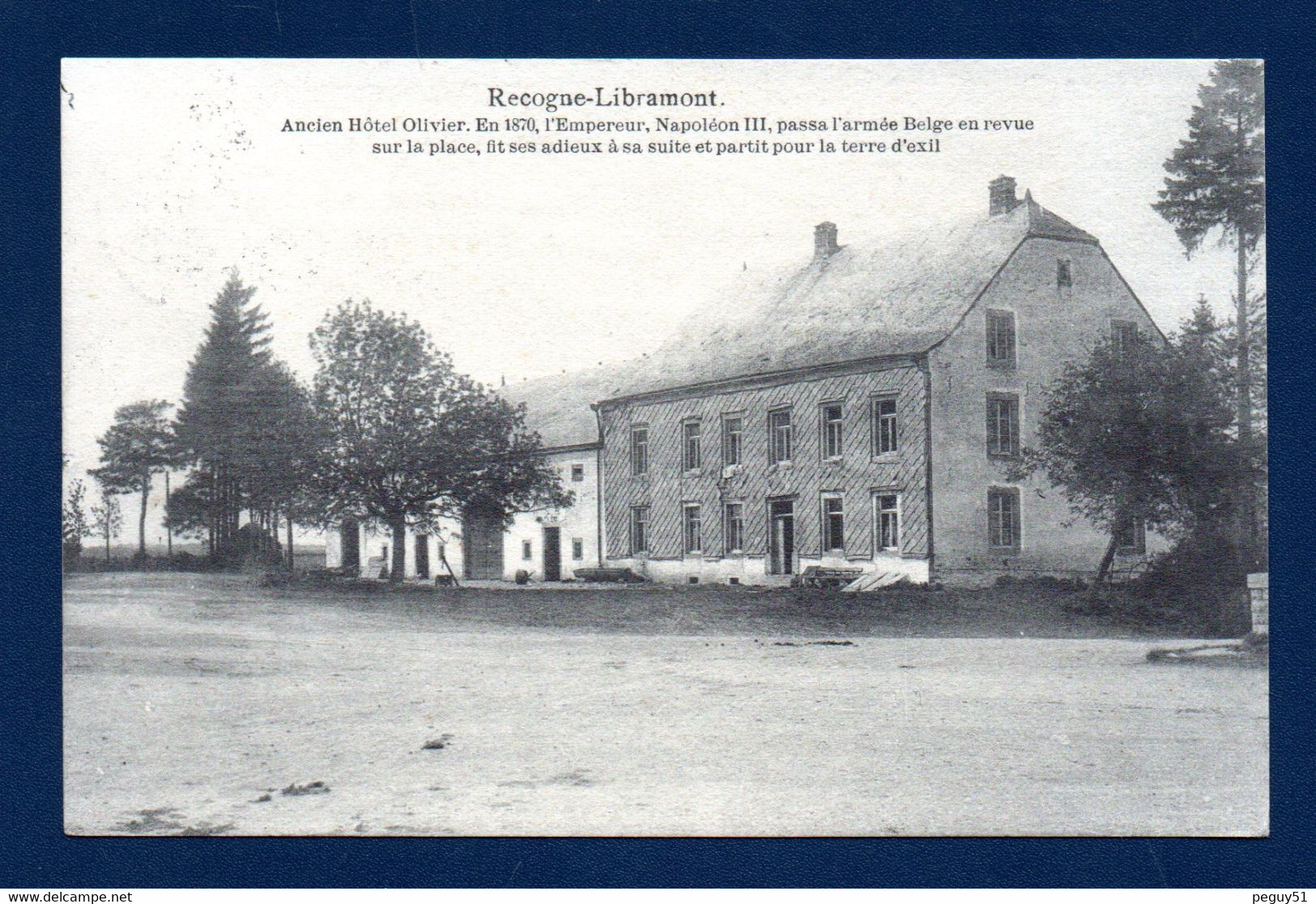 Recogne-Libramont. Ancien Hôtel Olivier. 1913 - Libramont-Chevigny