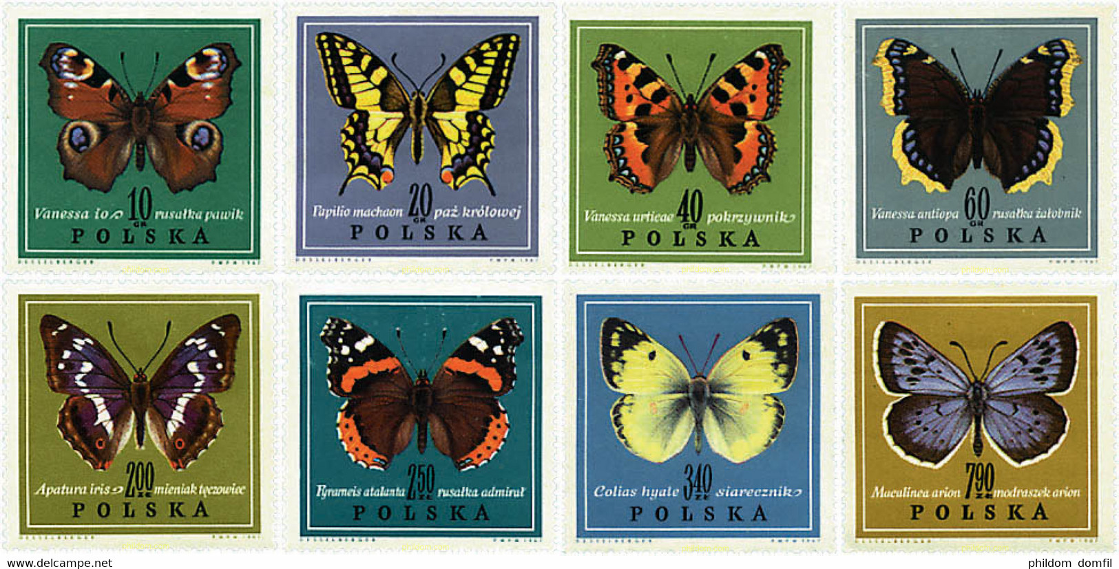 679325 MNH POLONIA 1967 MARIPOSAS - Ohne Zuordnung