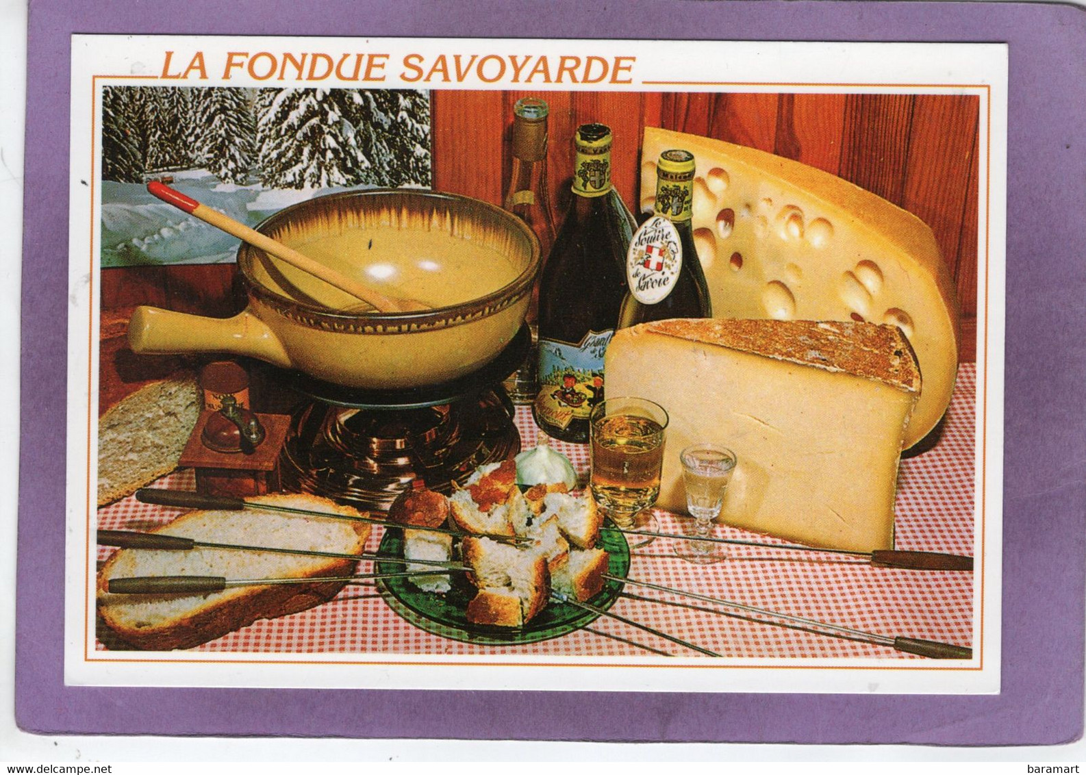 RECETTE LA FONDUE SAVOYARDE  Éditions CELLARD - Ricette Di Cucina