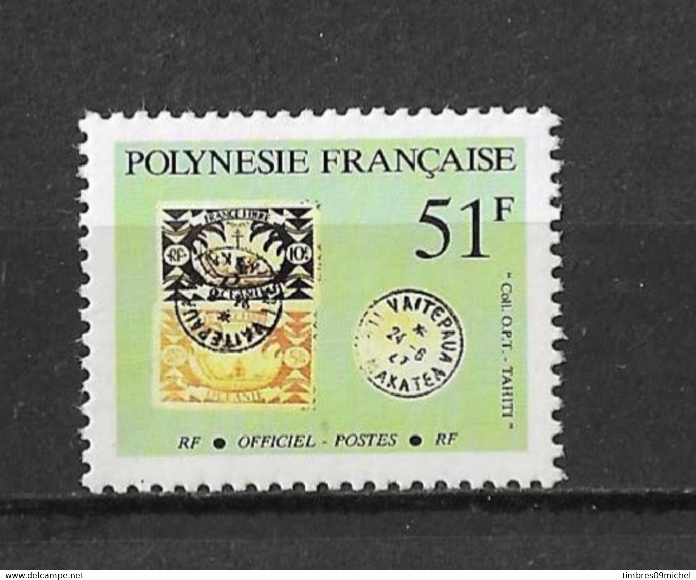 Polynésie N° 26 ** Service - Dienstzegels