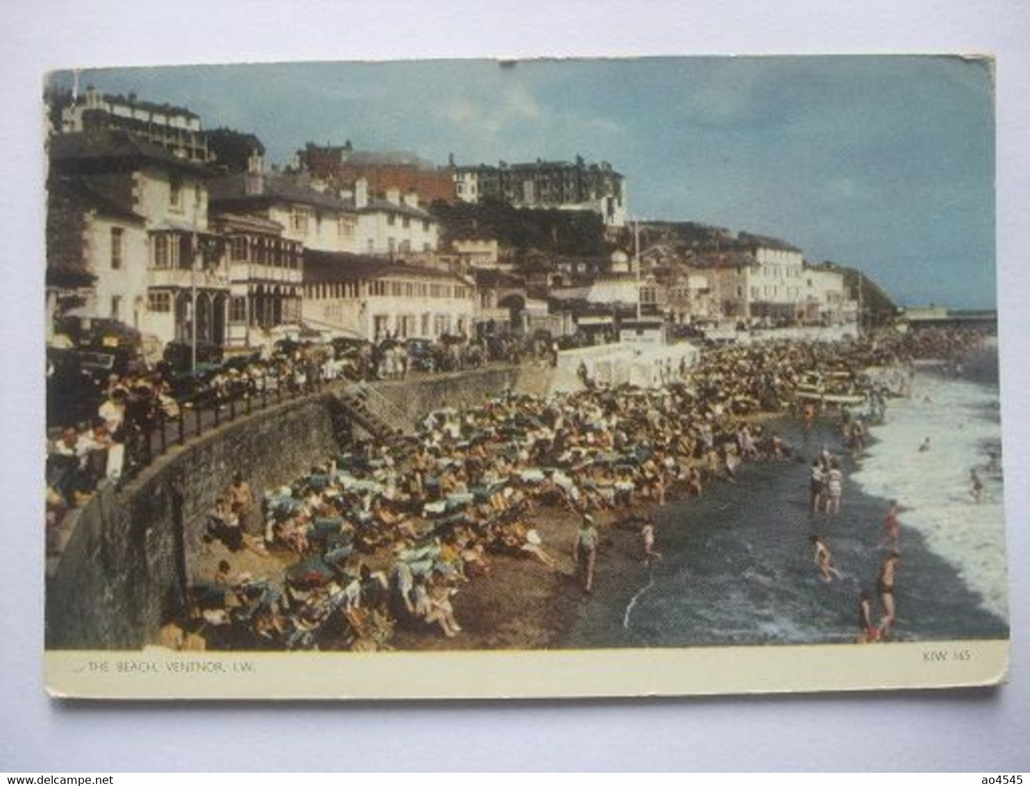 S06 Postcard Ventnor Isle Of Wight - The Beach - 1956 - Ventnor