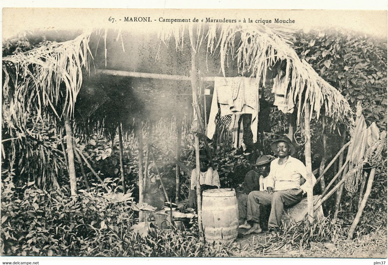 MARONI - Campement De Maraudeurs à La Crique Mouche - Saint Laurent Du Maroni