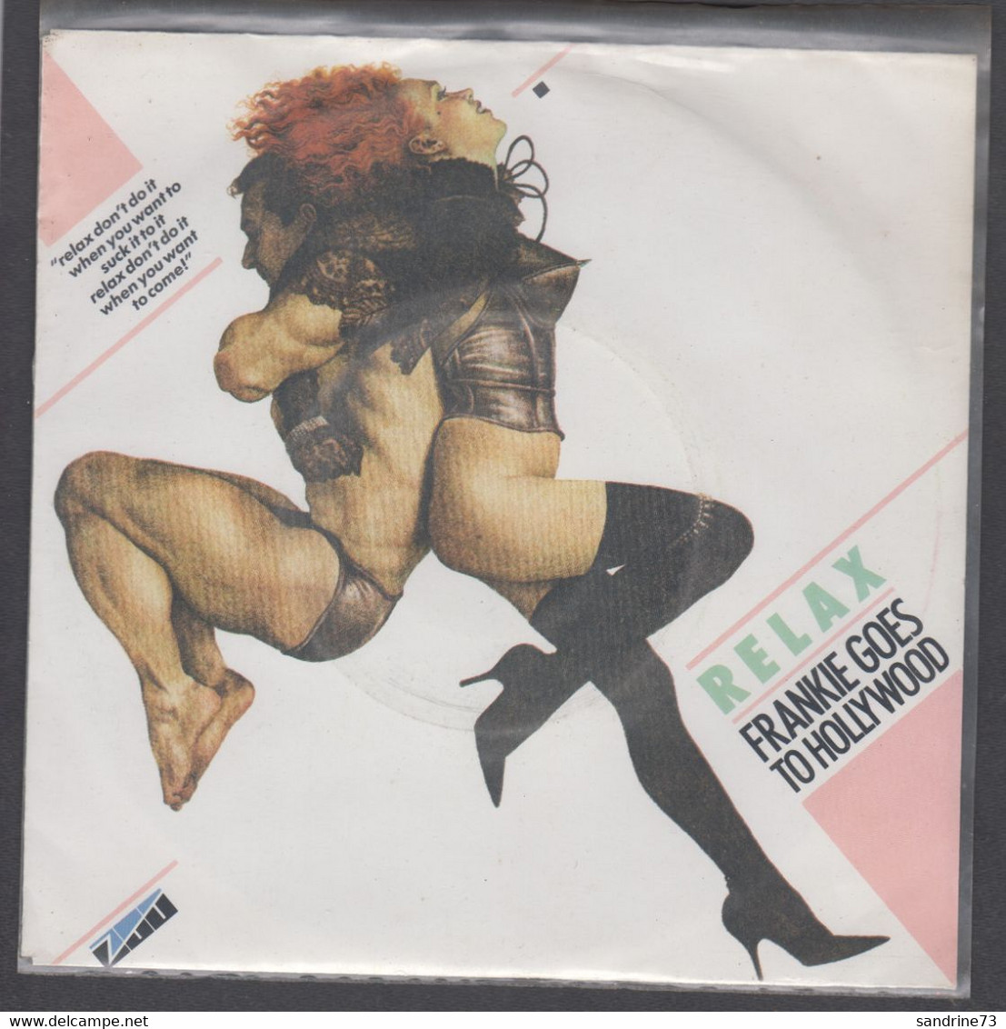 Disque Vinyle 45t - Frankie Goes To Hollywood - Relax - Dance, Techno En House