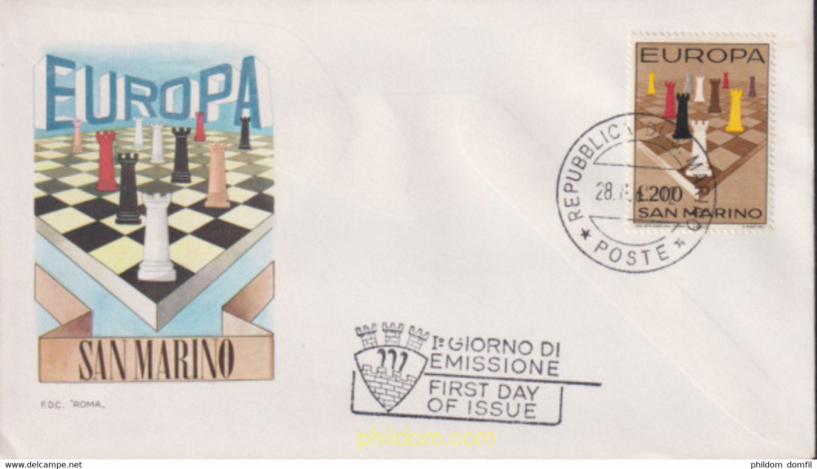 624633 MNH SAN MARINO 1965 EUROPA CEPT. ESPIGA EUROPA - Used Stamps