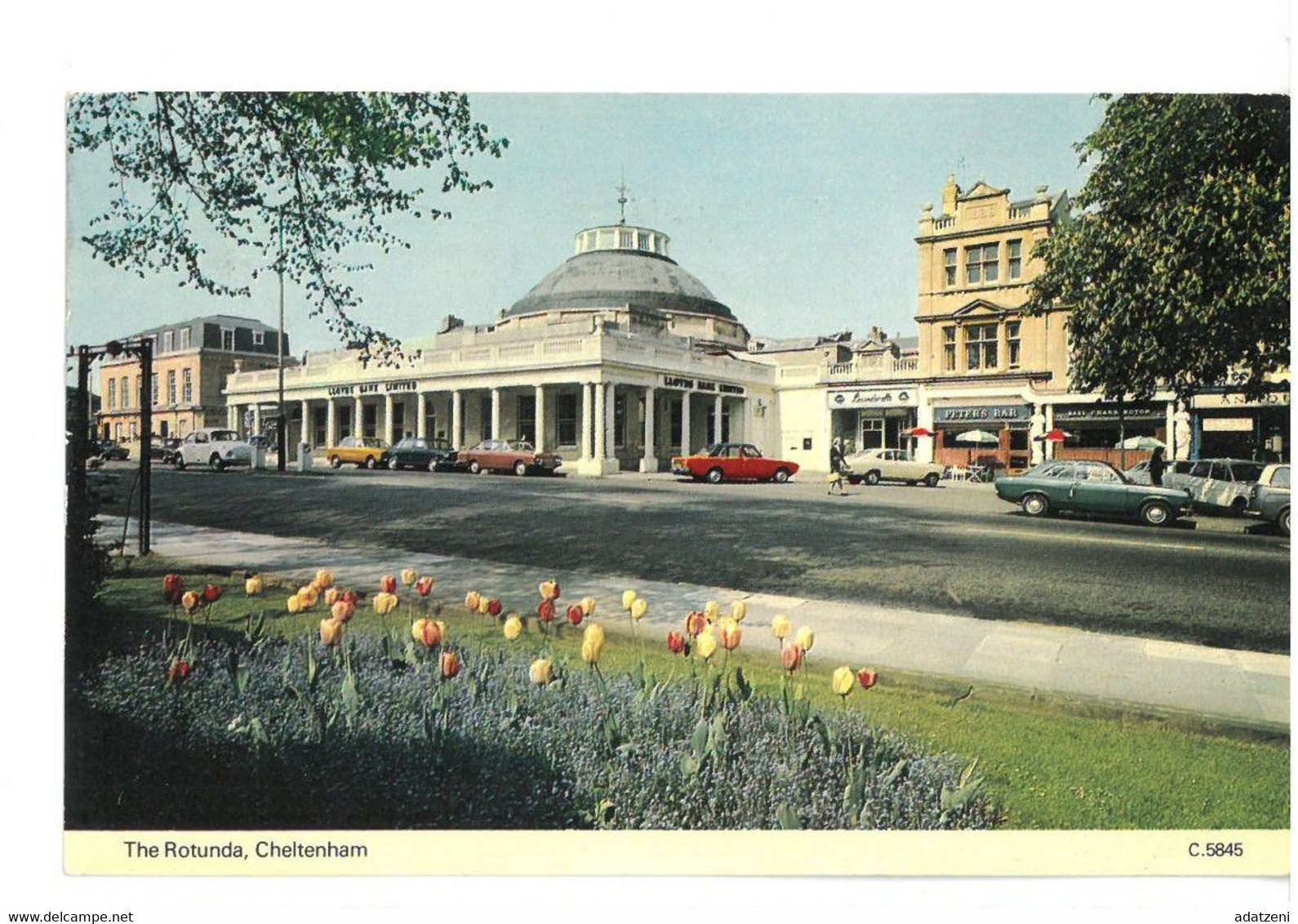 BR1394 Inghilterra Cheltenham The Rotunda Viaggiata 1983 Verso Roma - Cheltenham