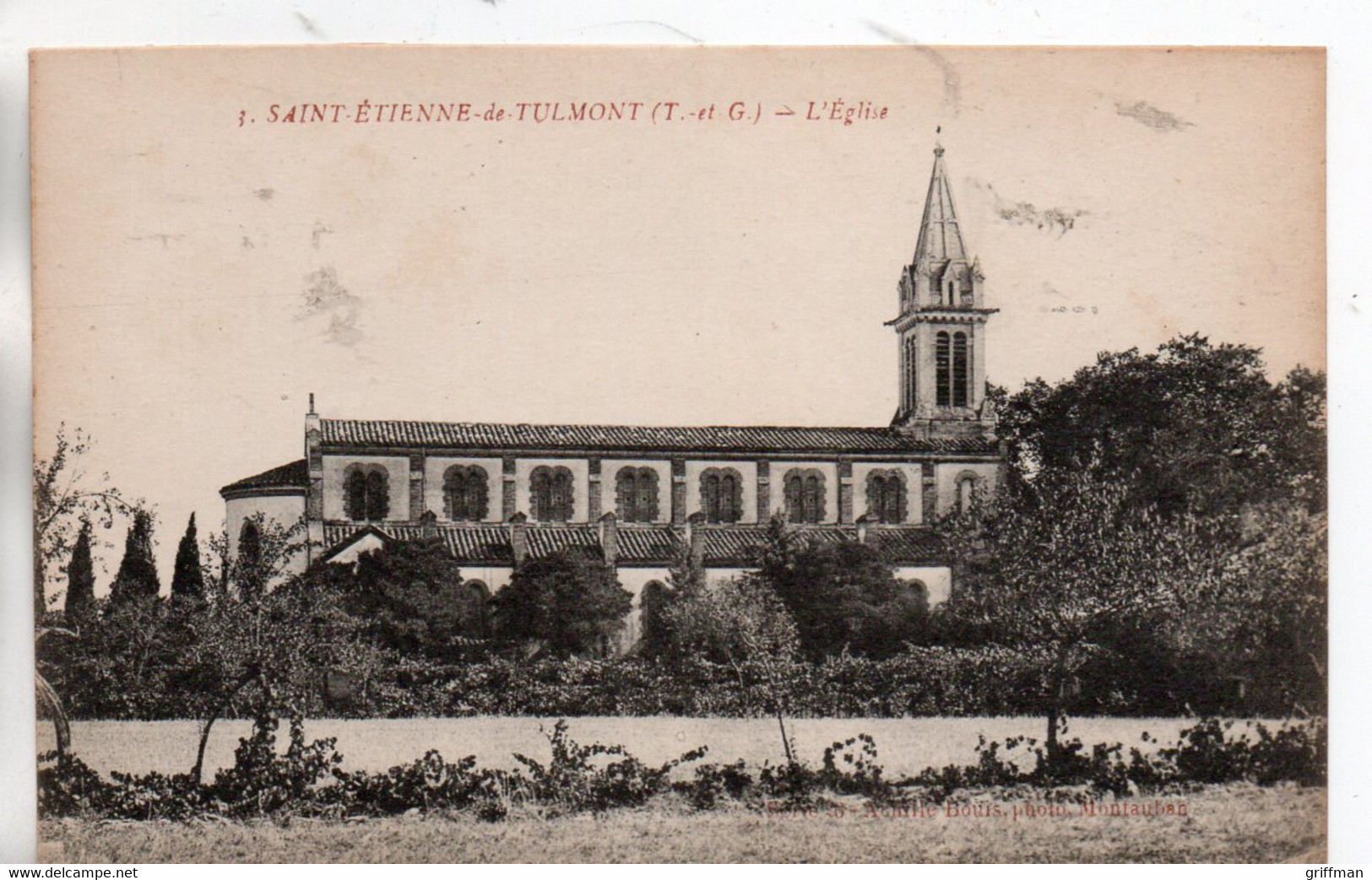 SAINT ETIENNE DE TULMONT L'EGLISE TBE - Saint Etienne De Tulmont