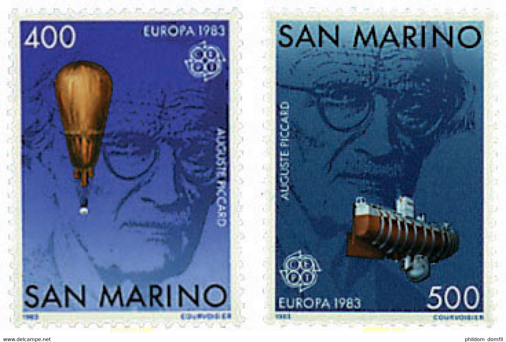 62540 MNH SAN MARINO 1983 EUROPA CEPT. GRANDES OBRAS DE LA HUMANIDAD - Usados