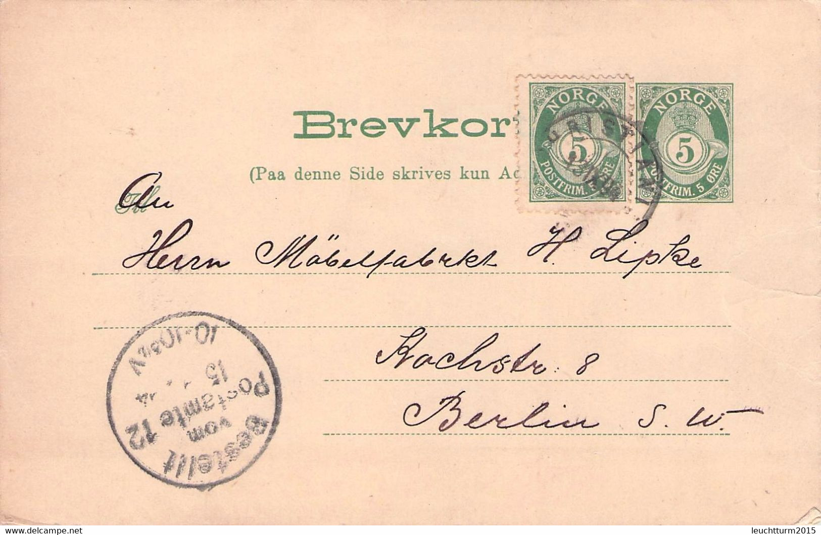 NORWAY - SMALL COLLECTION POSTAL STATIONERY 1884-1904 /GR298 - Postal Stationery