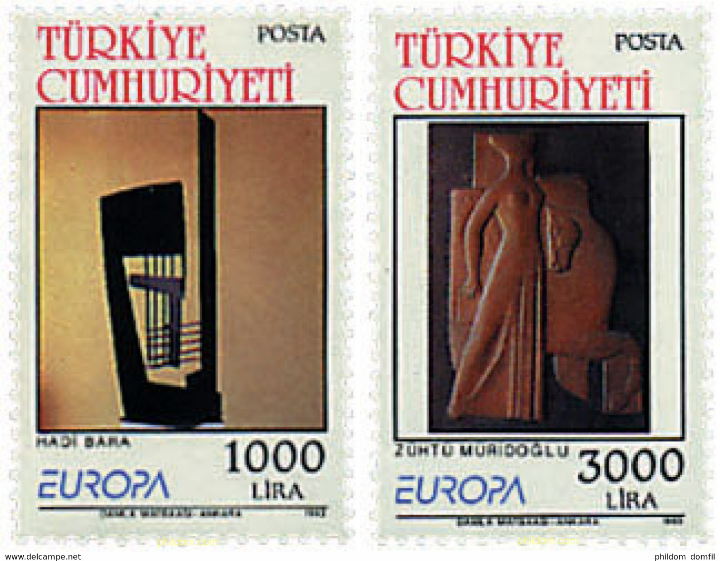 62873 MNH TURQUIA 1993 EUROPA CEPT. ARTE CONTEMPORANEO - Collezioni & Lotti