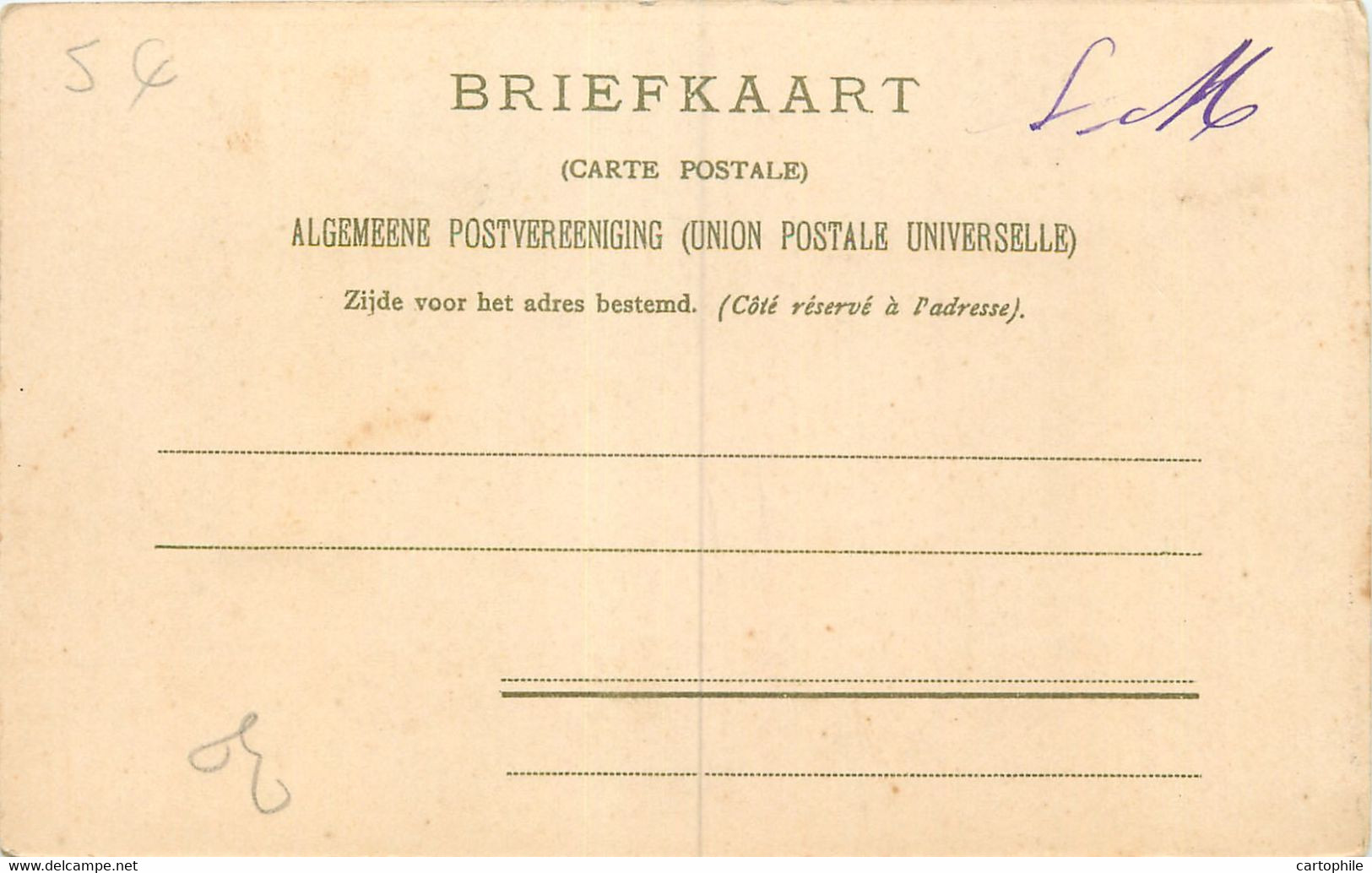 Timbres Sur Cpa - Pays Bas Nederland - DRGM 222744 - Briefmarken (Abbildungen)