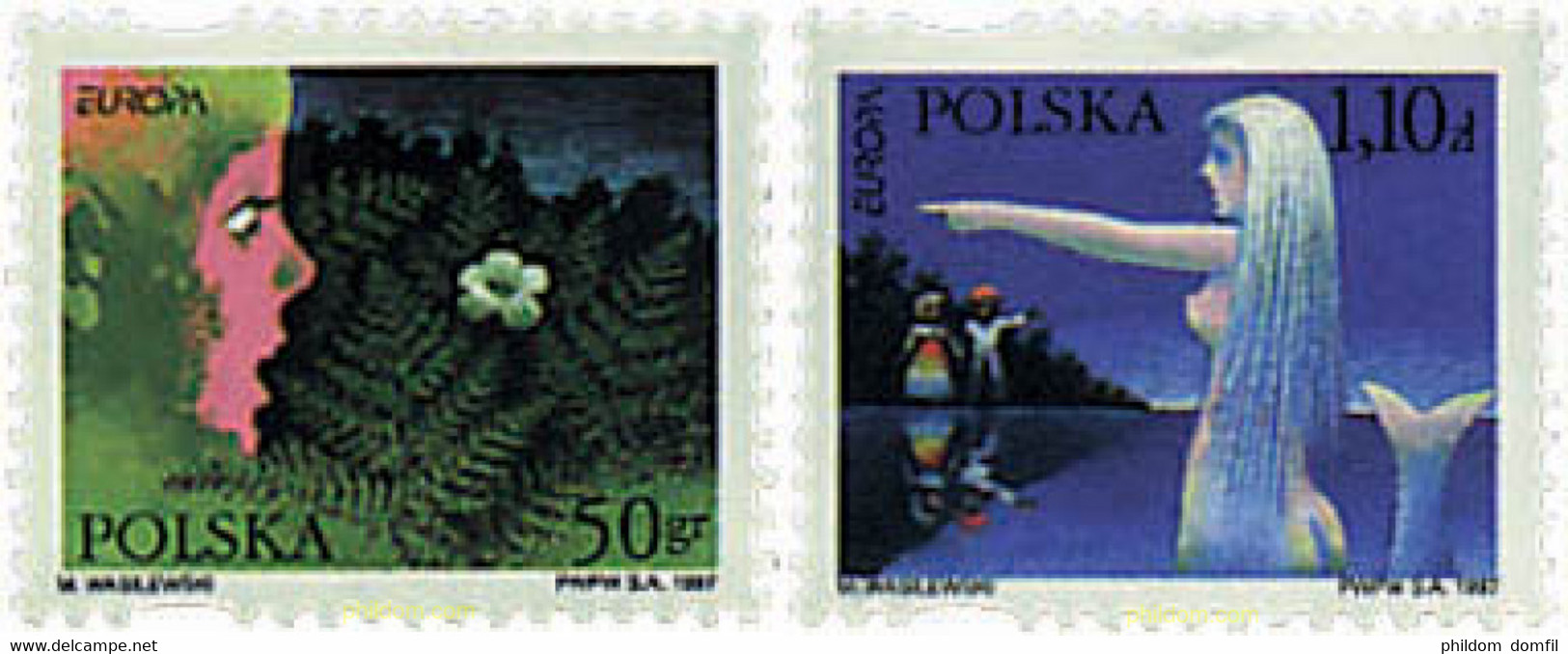 94383 MNH POLONIA 1997 EUROPA CEPT. CUENTOS Y LEYENDAS - Ohne Zuordnung