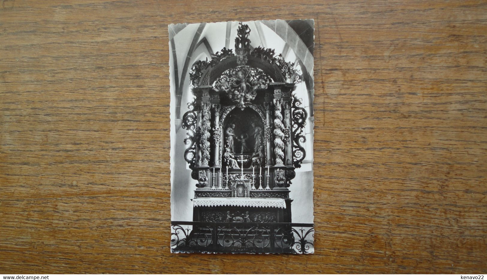 Dambach-la-ville , L'autel De La Chapelle St-sébastien , L'autel Sculpté En Bois - Dambach-la-ville
