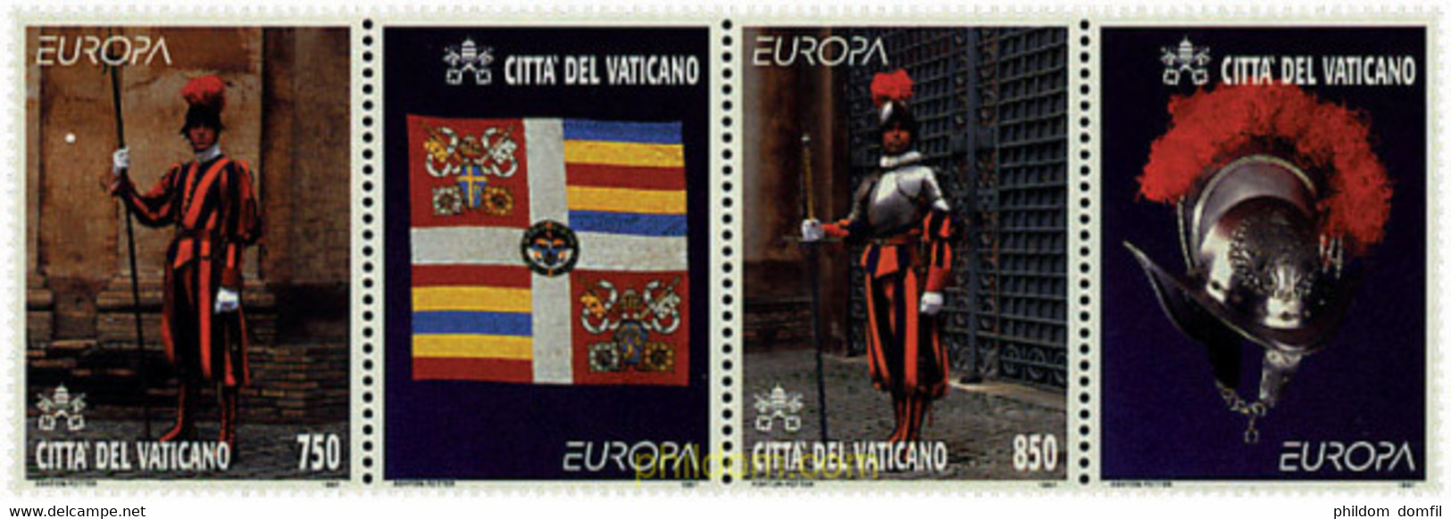 5630 MNH VATICANO 1997 EUROPA CEPT. CUENTOS Y LEYENDAS - Used Stamps
