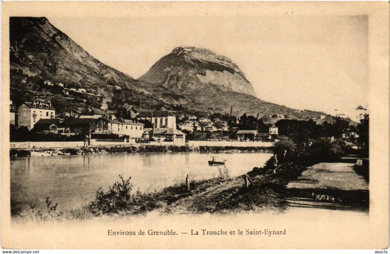 CPA Env. De GRENOBLE - La TRONCHE Et Le St-Eynard (273246) - La Tronche