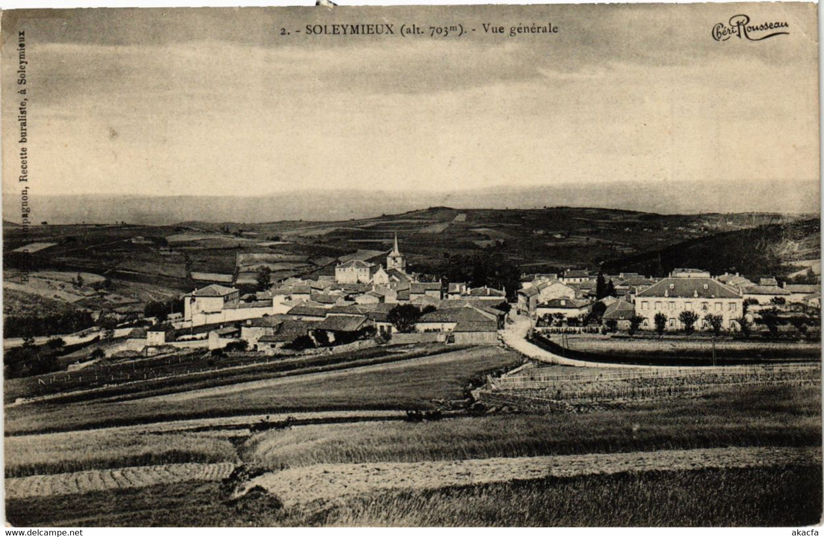 CPA SOLEYMIEUX - Vue Générale (166153) - Saint Jean Soleymieux