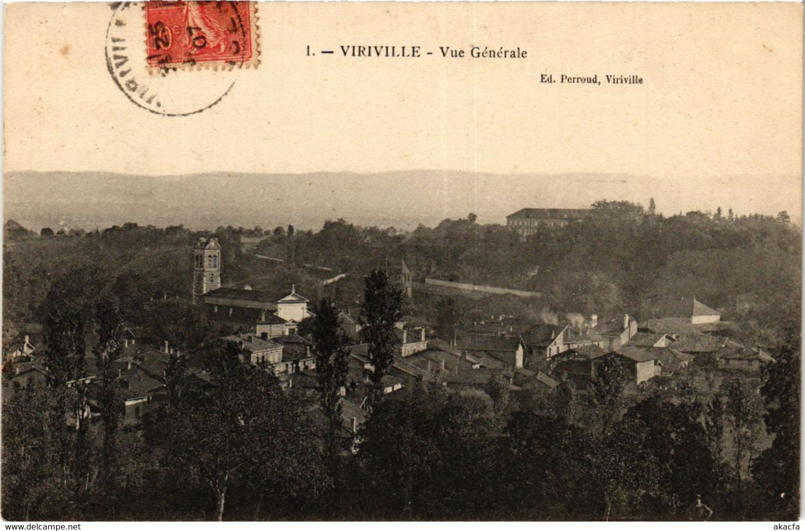 CPA VIRIVILLE - Vue Générale (247353) - Viriville