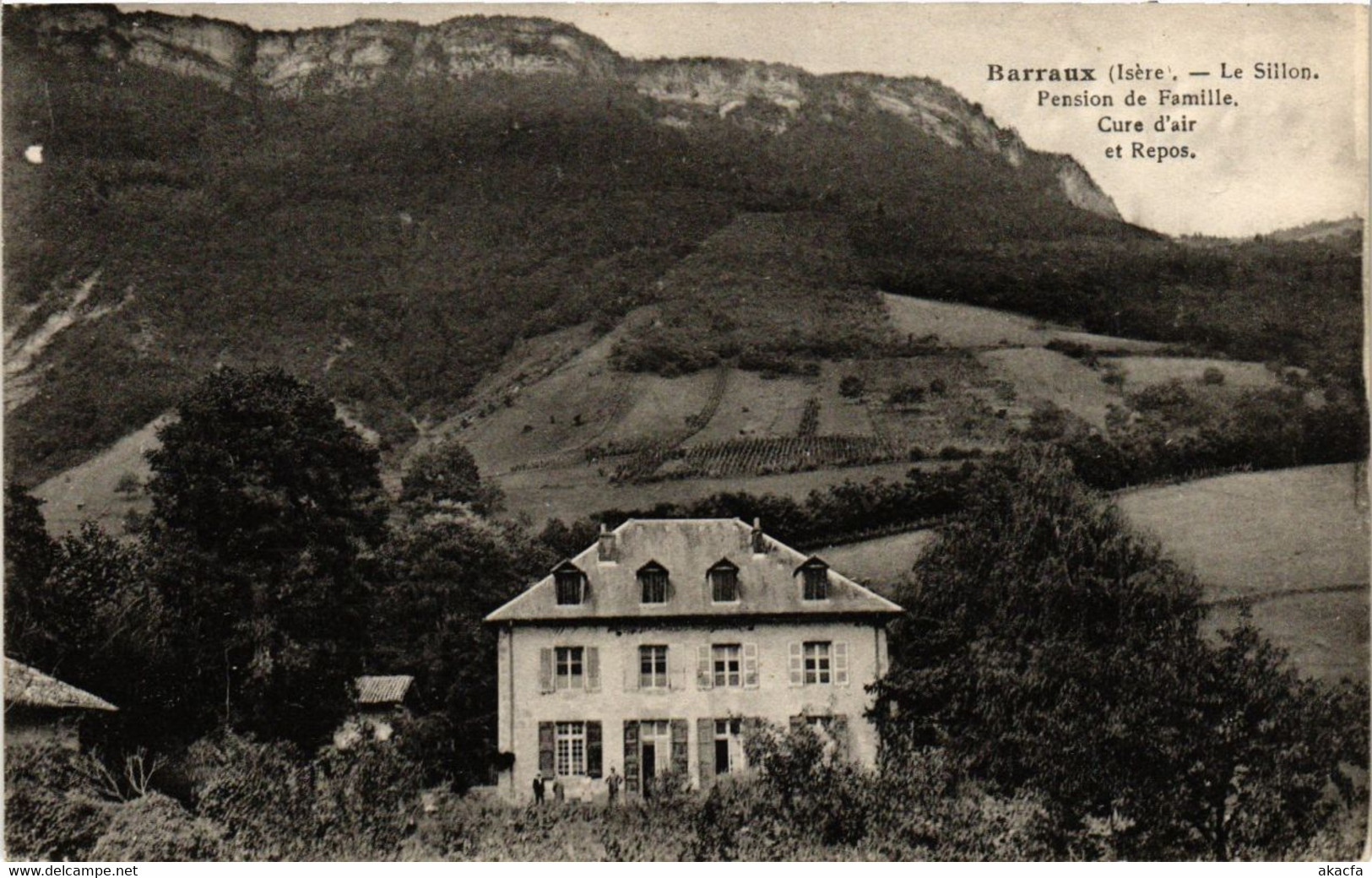 CPA BARRAUX - Le Sillon - Pension De Famille - Cure D'air Et (247066) - Barraux