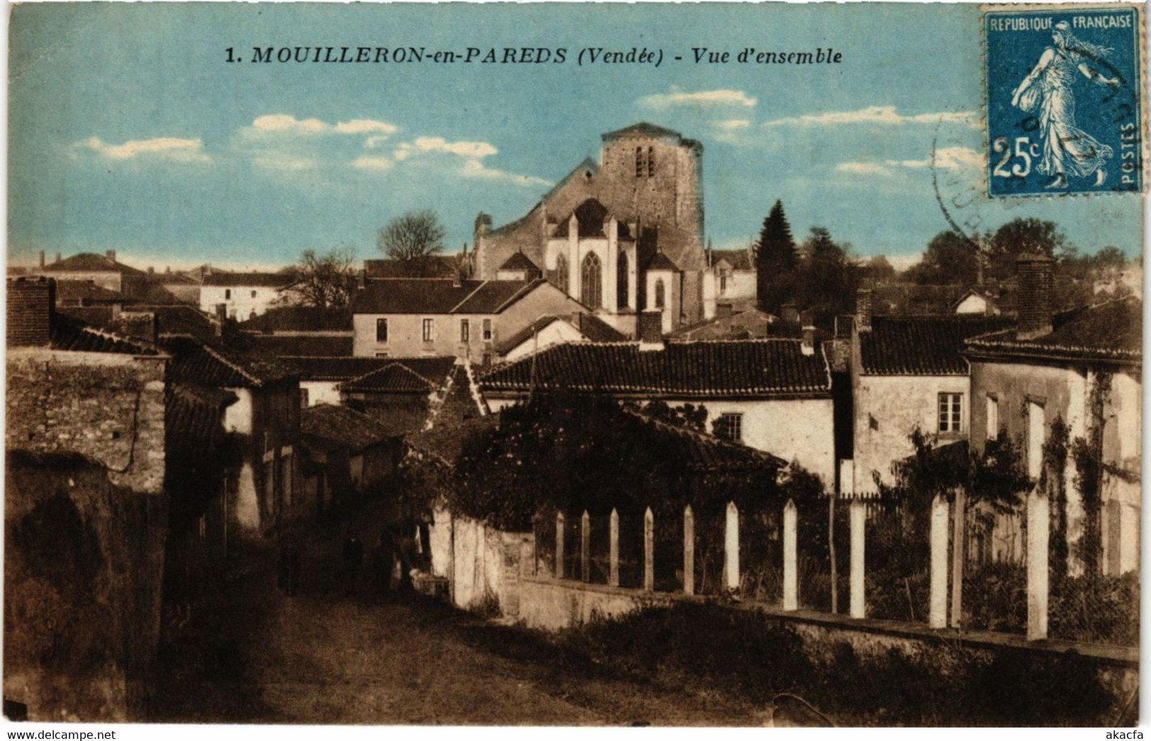 CPA MOUILLERON-en-PAREDS - Vue D'ensemble (167469) - Mouilleron En Pareds