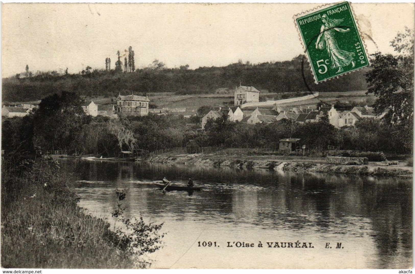 CPA L'Oise á Vauréal (290411) - Vauréal