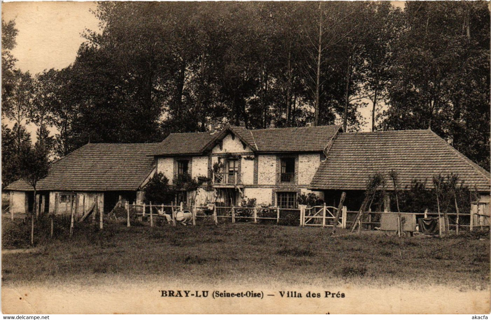 CPA Bray-Lu (Seine-et-Oise) - Villa Des Prés (290276) - Bray-et-Lû