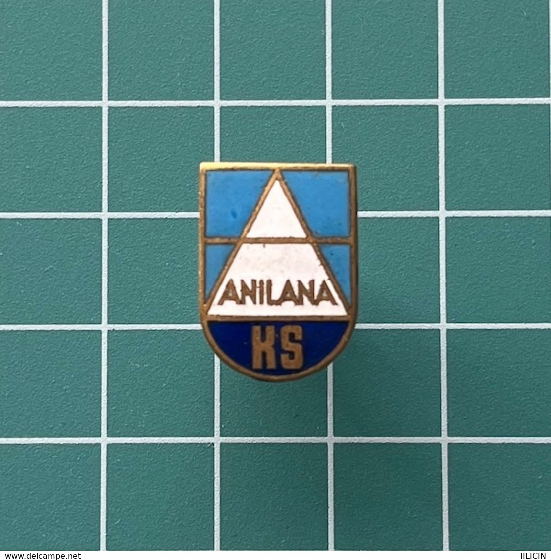 Badge Pin ZN012451 - Handball Chess Water Polo Waterpolo Poland Anilana Lodz - Handball