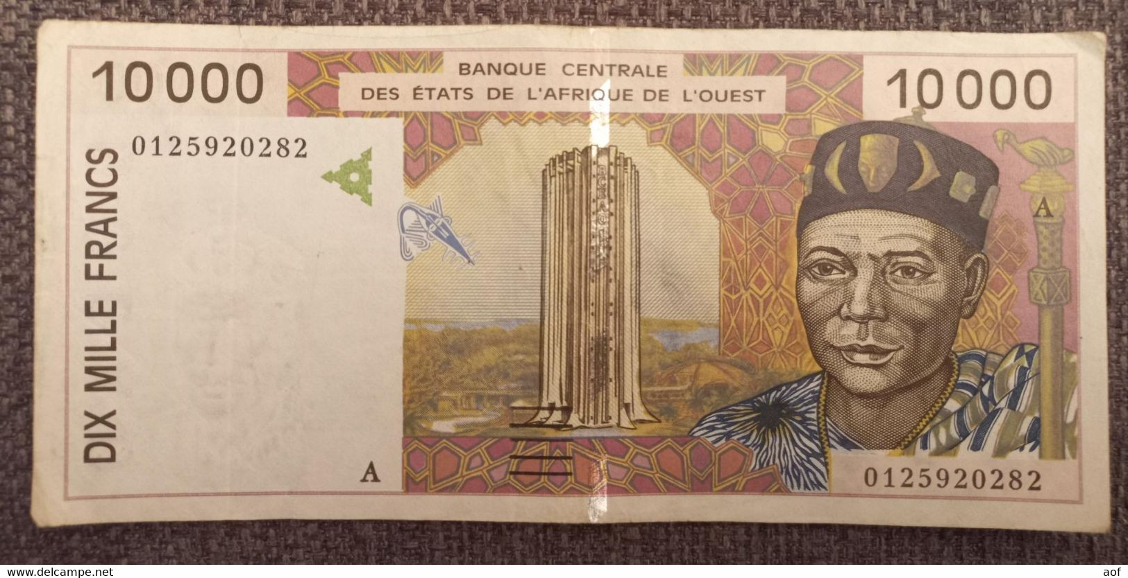 10000F 2001 - Côte D'Ivoire